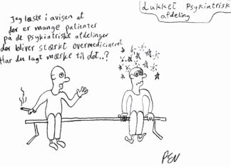 Tegneseriestribe om livet som menneske i psykiatrien